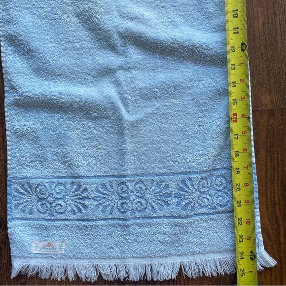 Vintage Cannon Monticello Blue Hand Towel - Picture 6 of 6